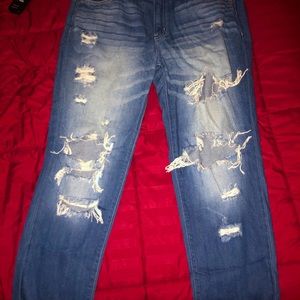 Kancan distressed jean